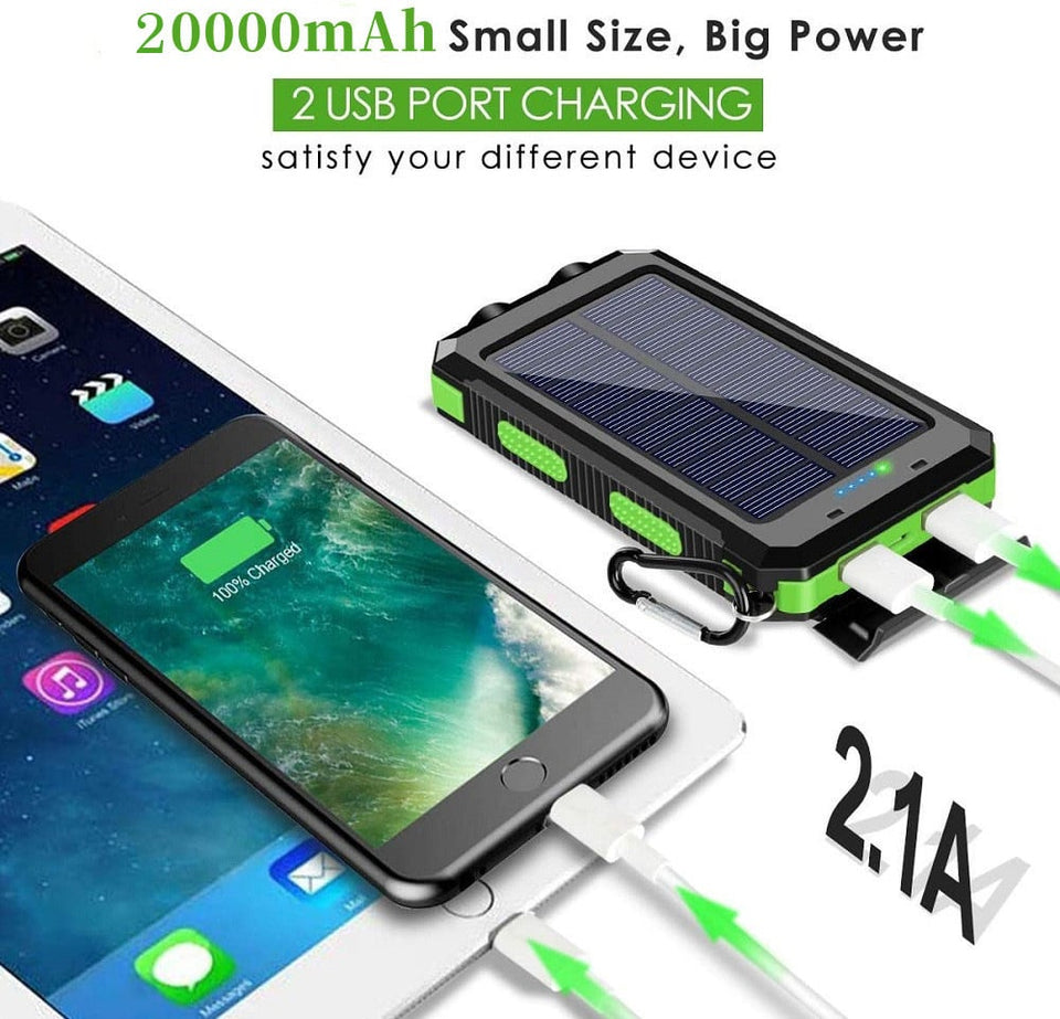 SolarCore – Rugged Waterproof Charging Power Bank