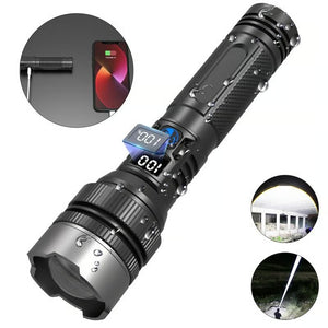 PowerLite – Bright LED Flashlight with Power Bank