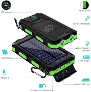 SolarCore – Rugged Waterproof Charging Power Bank