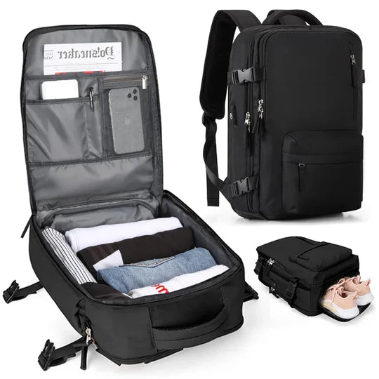 AquaTrek – Stylish Waterproof Backpack for Travel