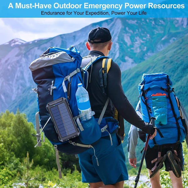 SolarCore – Rugged Waterproof Charging Power Bank
