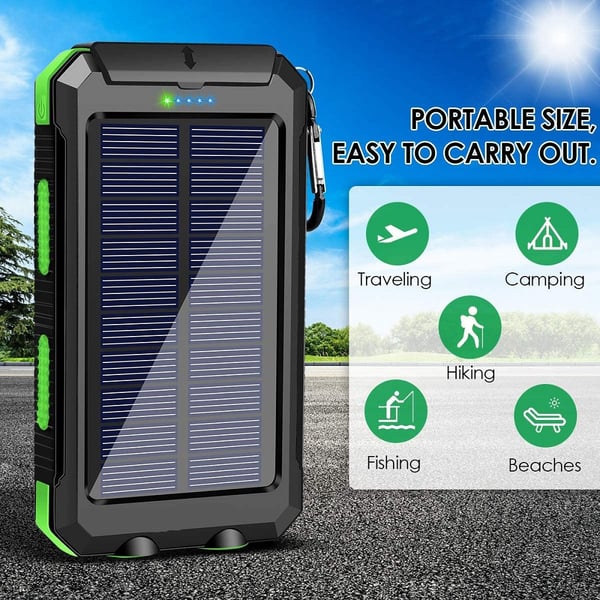 SolarCore – Rugged Waterproof Charging Power Bank