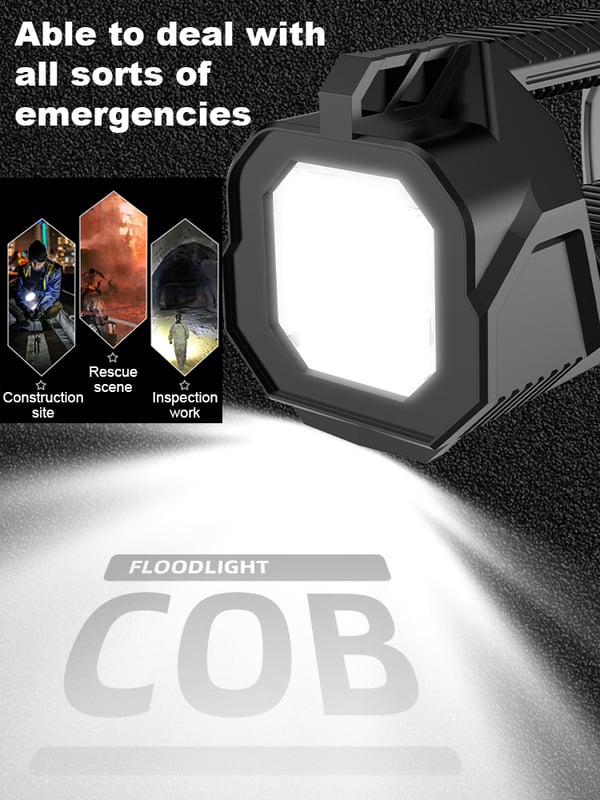 AquaTorch – Bright Waterproof Searchlight for Night Missions