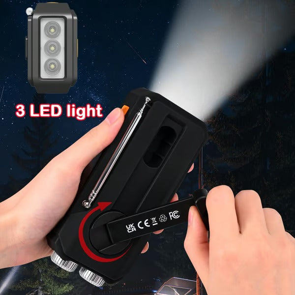 SolarTune | Hand-Crank Emergency Radio