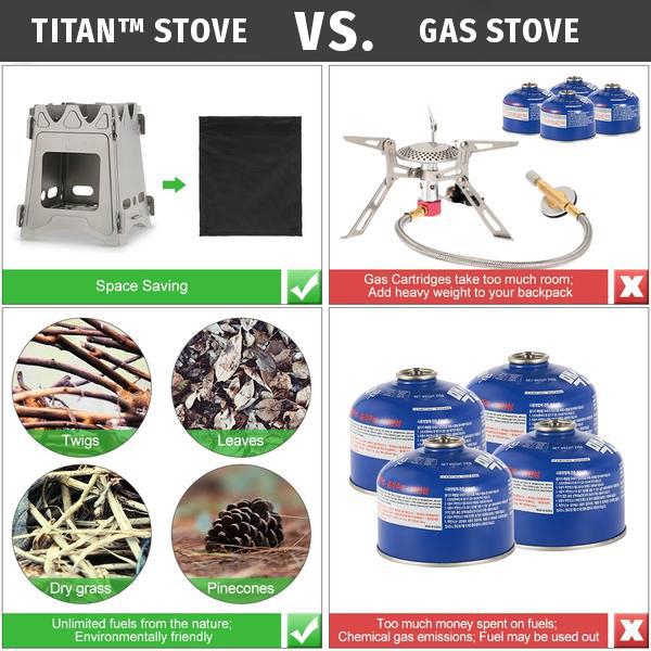 TITAN™-OUTDOOR WOOD STOVE