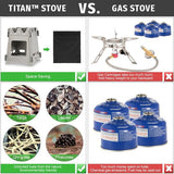 TITAN™-OUTDOOR WOOD STOVE