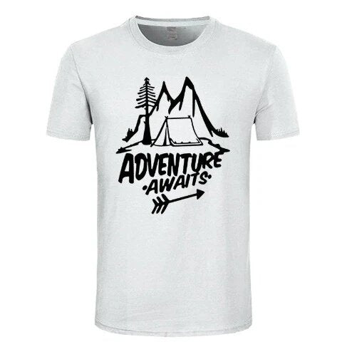 ADVENTURE AWAITS T-SHIRT