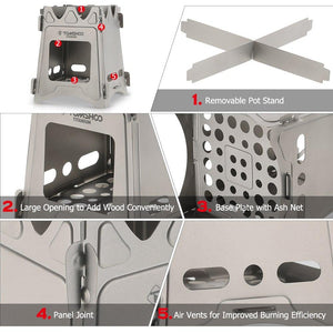 TITAN™-OUTDOOR WOOD STOVE