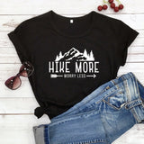 HIKE MORE WORRY LESS T-SHIRT