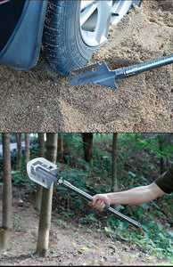 The Carbon Shovel™ | Ultimate Survival Tool 25-in-1 Folding Shovel