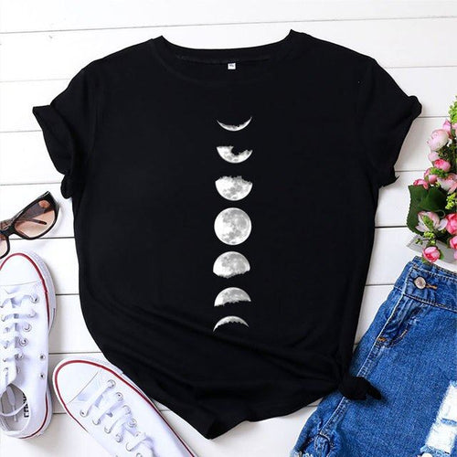 NEW MOON COTTON T-SHIRT